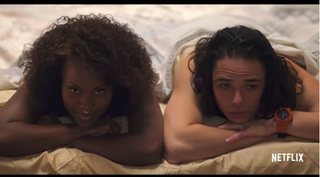 Nola Darling (DeWanda Wise) and Mars Blackmon (Anthony Ramos) (Netflix)